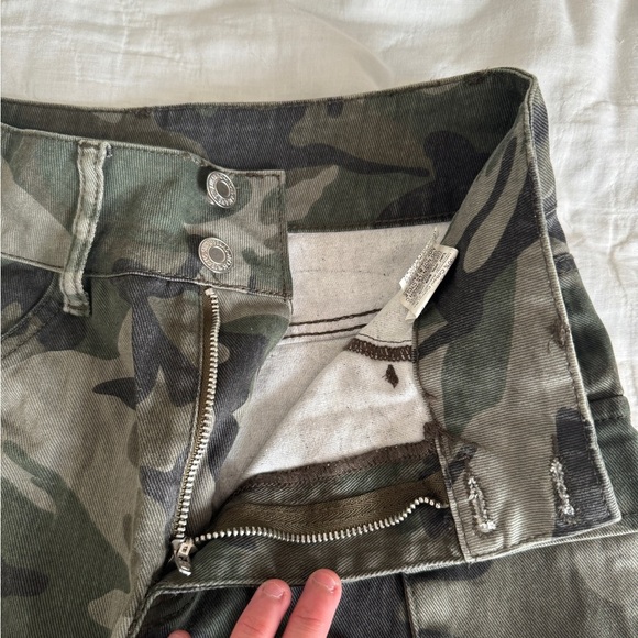 NWT SHEIN PETITE Summer Fashion Camouflage Slim Fit Multicolor / 2(Petite XS - Picture 4 of 16